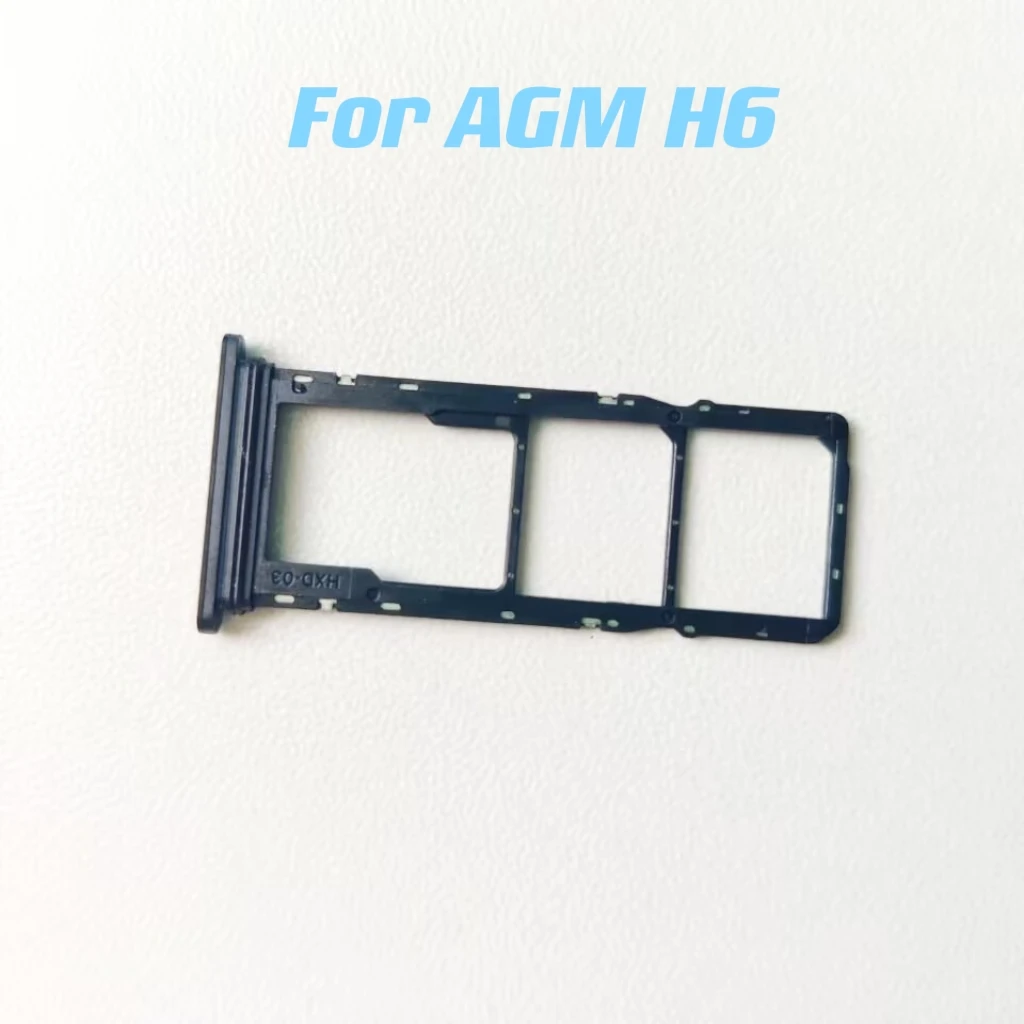 오리지널 SIM TF 카드홀더 트레이 카드 슬롯, AGM H6 6.56 인치 휴대폰, 신제품