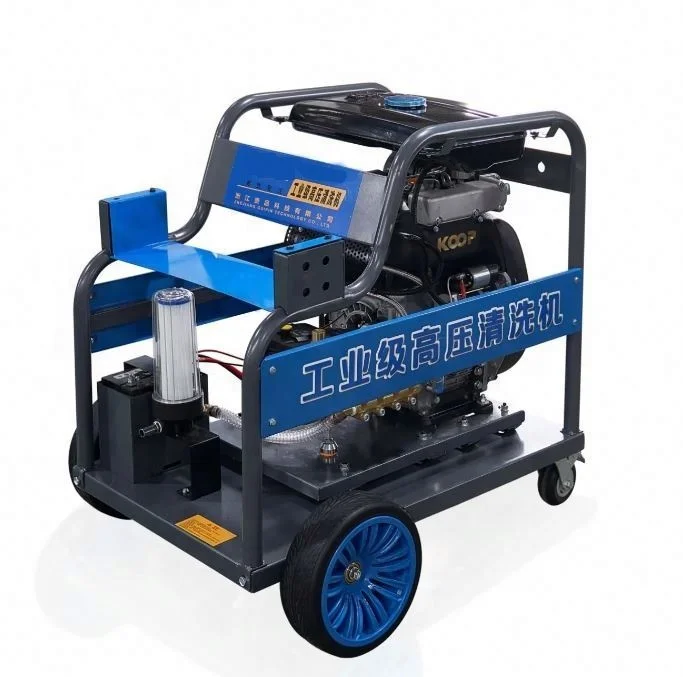 

Factory Direct 1000Bar High Pressure Water Jet Sewer Cleaning Machine 300Mpa