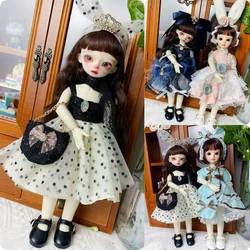 30cm Doll Clothes 1/6 BJD Doll Fashion Skirt Set Bag Doll Accessories Girl Gift