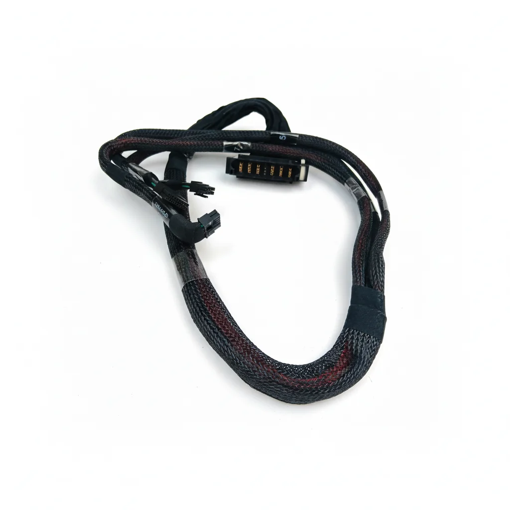 

Кабель питания серверного вентилятора Dell DMG8F в сборе — разъемы для платы распределения питания левой средней платы — новый в употреблении