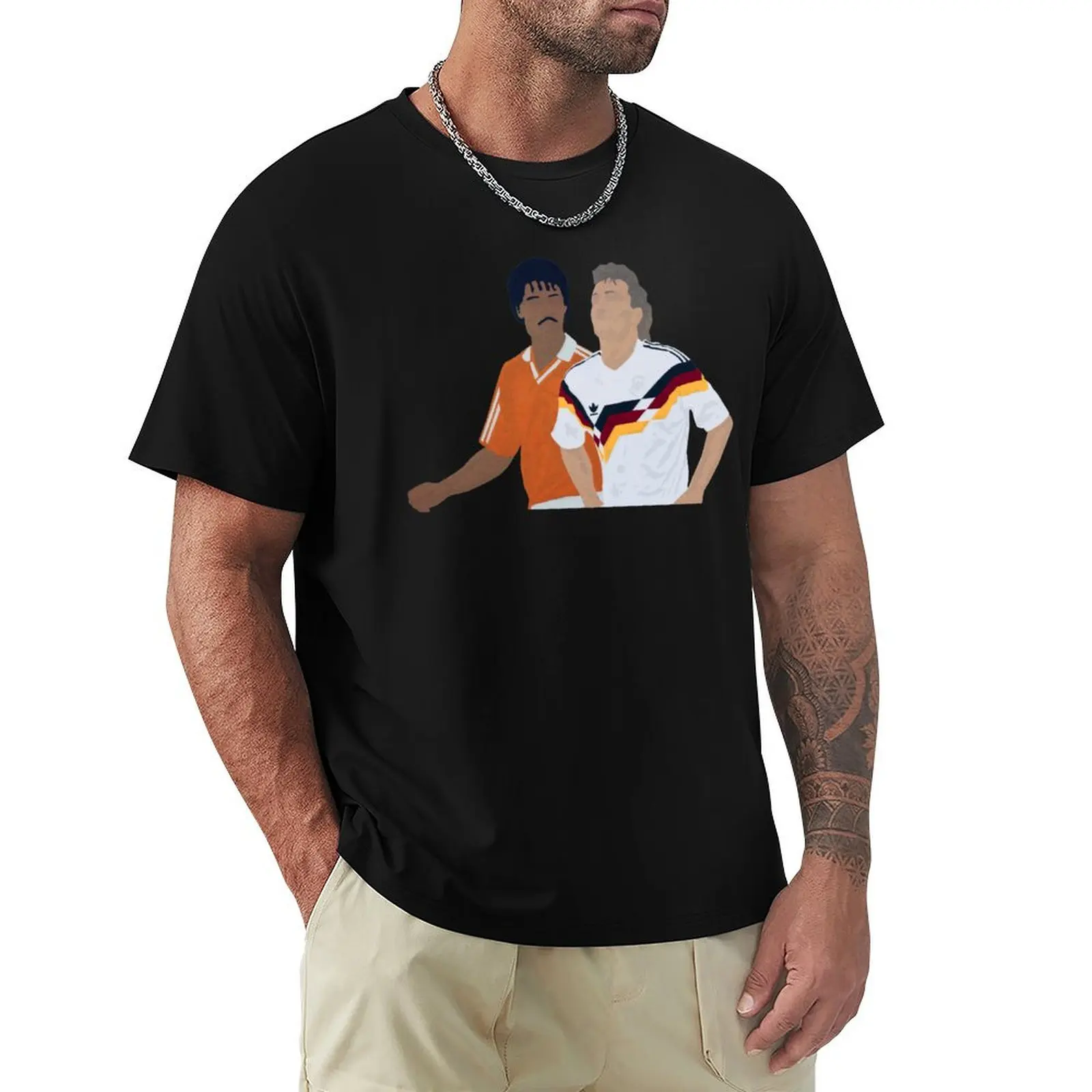 Camiseta The Spit - Voller & Rijkaard, Camiseta Deportiva Transpirable para Hombre