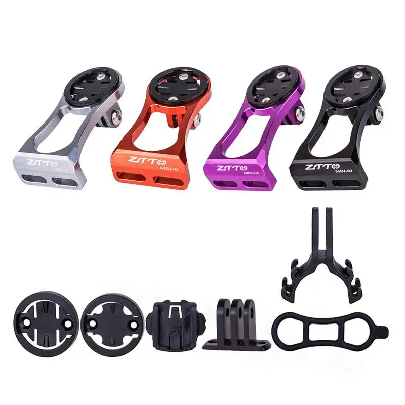 Bike Stopwatch Holder Bike Computer Extension Bracket MTB Bike Speedometer Stem Mount Holder For Garmin Bryton Cateye Cycling