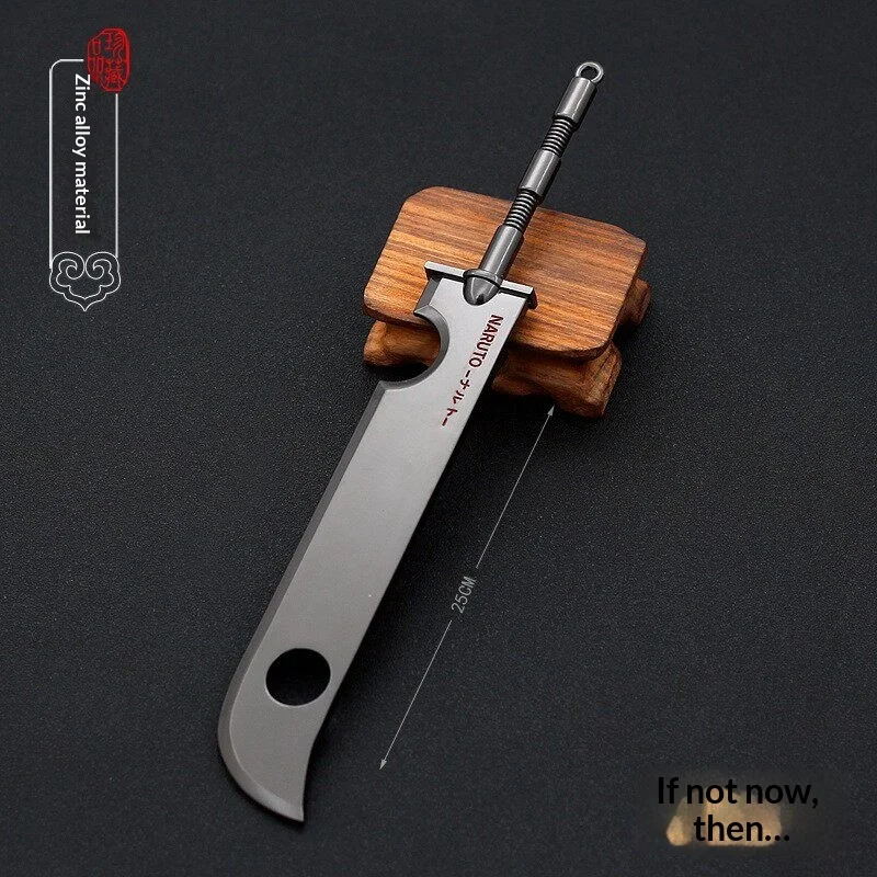 Naruto Metall-Shuriken Drehbares Kugellager Ninja-Stern Anime-Zubehör Cosplay-Modell Sammlerstück Dekoration für Anime-Enthusiasten