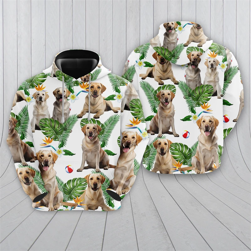 

Harajuku Fashion Labrador Hunting Graphic Sweatshirts Dog Hunt Hoodies For Men Clothes Casual Casual Wild Duck Tracksuit Boy Top