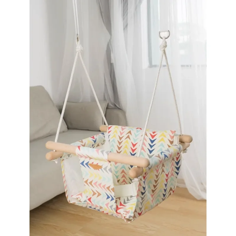 

Baby Swing Indoor Home Swing Rocking Chair Glider Hanging Basket Babies and Children's Toys