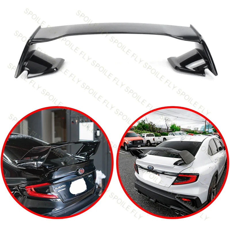 

High Quality ABS For Toyota GR86 & Subaru BRZ WRX STi 2022 To Up OE-Style Spoiler Car Rear Wing Glossy Black Or Matte Black