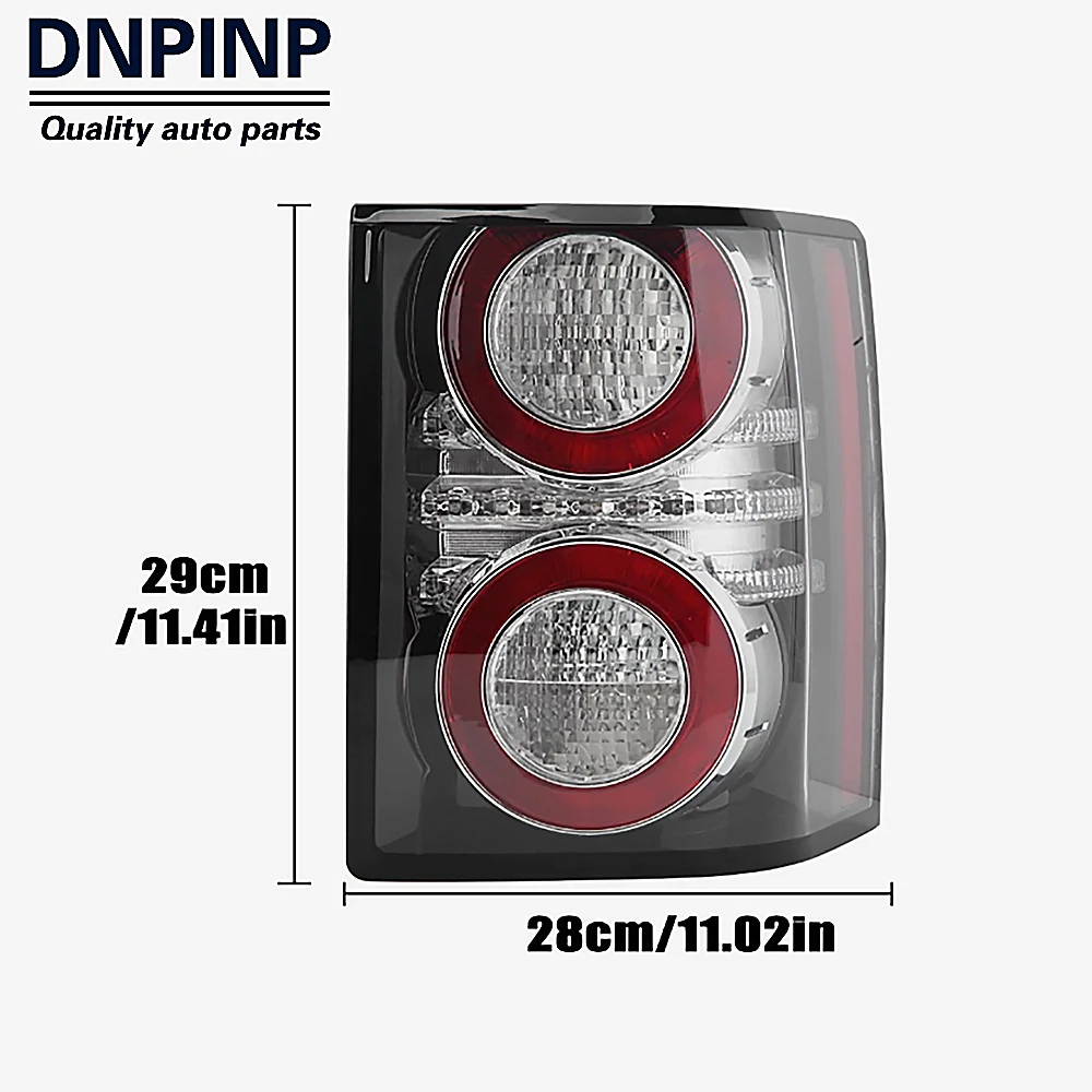 لاند روفر رينج روفر HSE L322 2010-2012 الخلفية الذيل ضوء اليسار واليمين زوج LR031755 LR031757