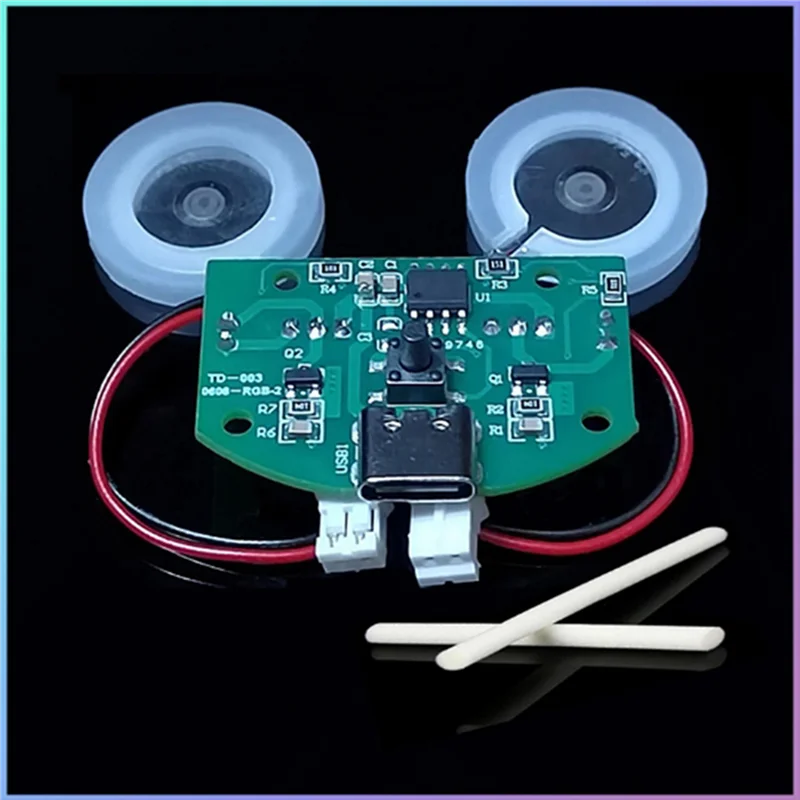 ABZW 3X USB-модуль распылителя увлажнителя с двойным распылением, плата управления двойным распылением, модуль платы драйвера распылителя с двойным распылением, набор B