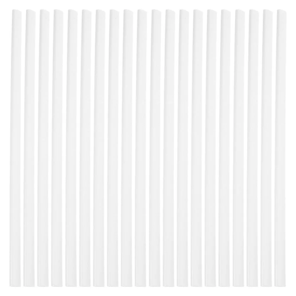 

20pcs Binder Plastic Bars Large Capacity File Folder Lever Office Supplies Document Booklet Sliding Bar Protection