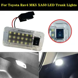 1Pcs Car LED Rear Trunk Lamp Luggage Compartment Light Bulb White DC 12V For Toyota Rav4 2006-2022 RAV4 XA30 XA40 XA50 2019-2021