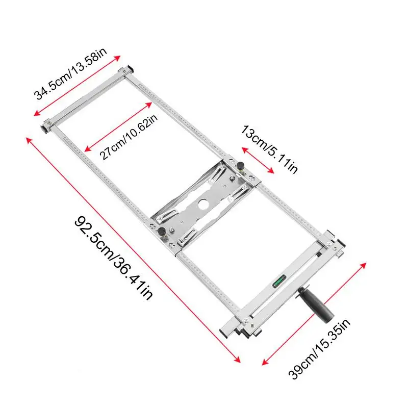 Imagem -06 - Edge Guide Posiçãoing Cutting Machine Posicionador para Circular Saw Cutter And Trimmer Wood Board Tool