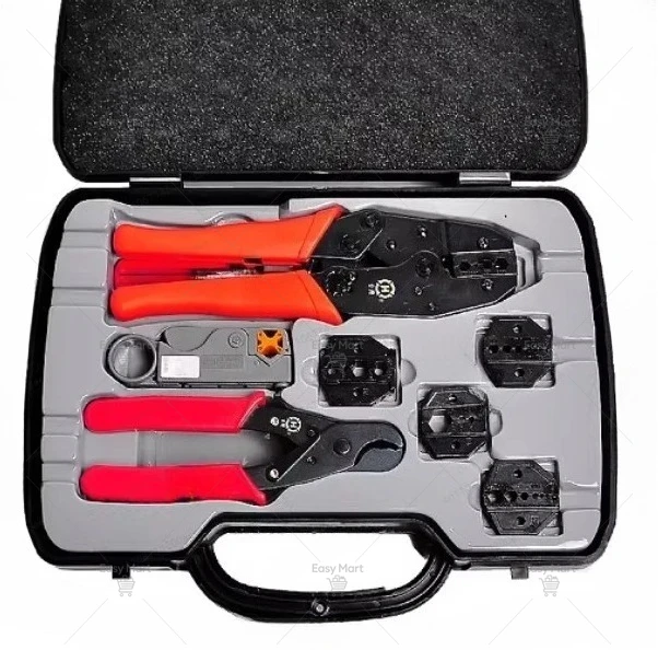 HT-330K network set combination tool, replaceable indenter pressing tool