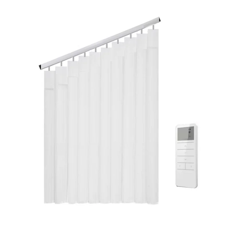 Irregular Vertical Blinds,Trapezoid Vertical Shs,Slope Window Dream Curtain,ized Motorized KLC-E/M-250405