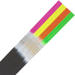 Pure Carbon Arrow Shaft Spine 500-1000 ID:4.2mm, Archery for Compound /Recurve Bow, Outdoor Sport Hunting