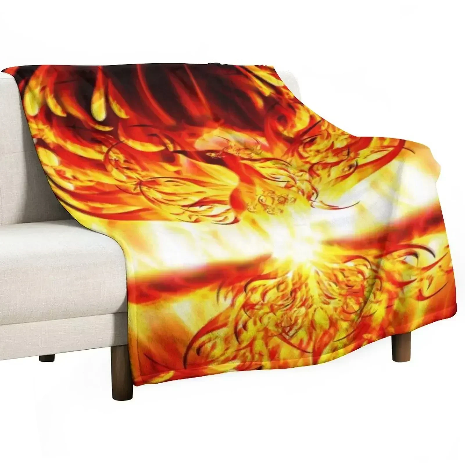 PHOENIX RISING Throw Blanket for sofa Tourist Plaid Blankets Sofas Of Decoration Blankets For Sofas Shaggy Blankets