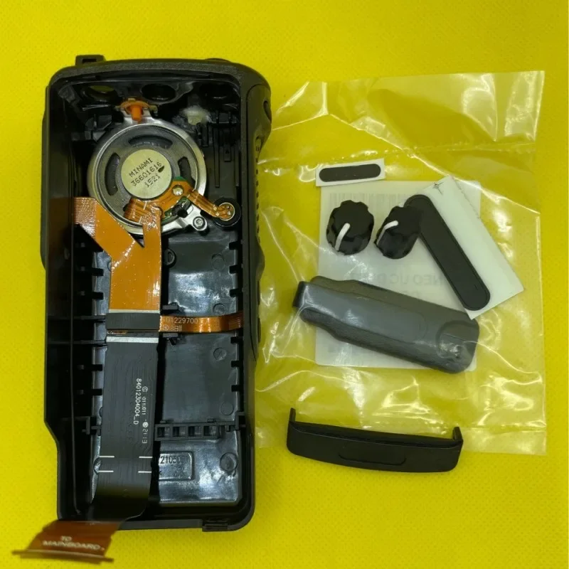 PMLN6111 طقم غطاء بديل لجهاز الاتصال اللاسلكي الأسود مع مكبر صوت لراديو موتورولا XPR7350 XIR P8600 DGP8050 DP4400 #2