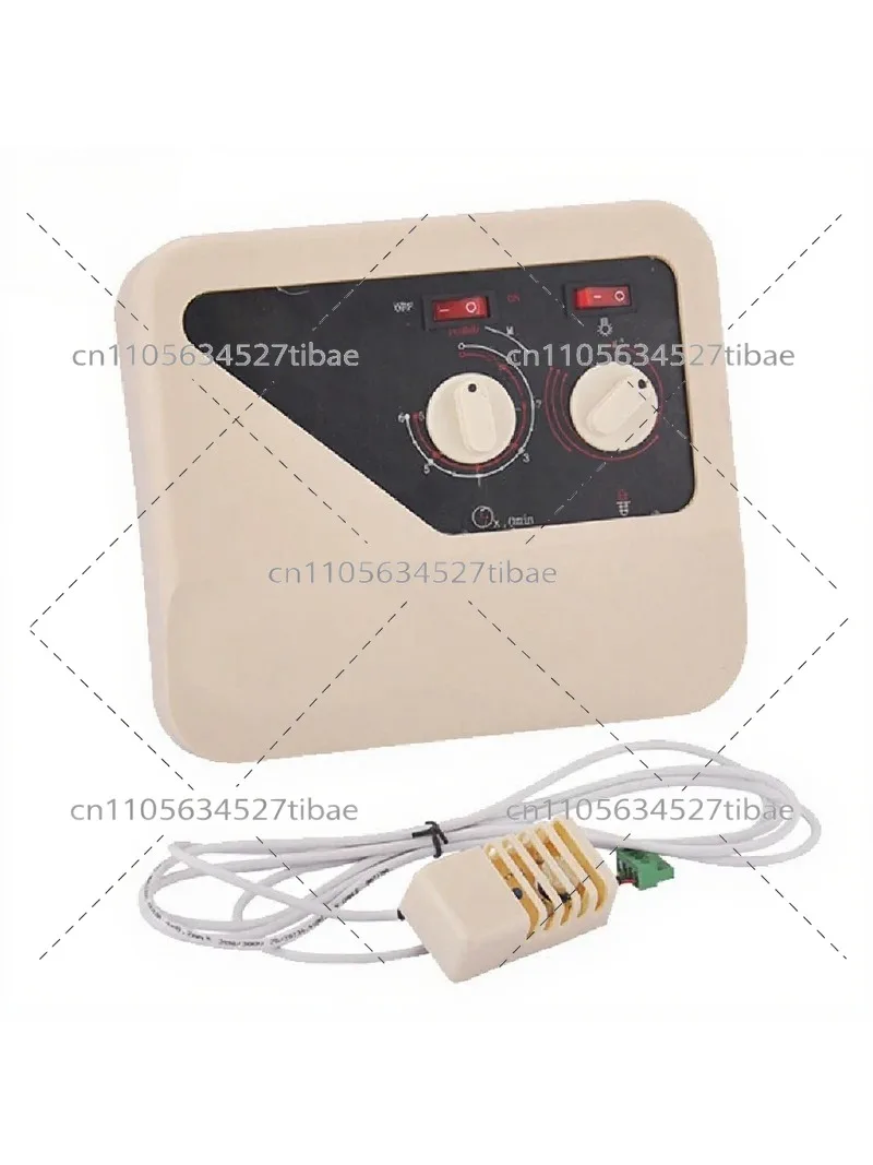 Sauna Heater External Controller Digital Display Knob Precise Temperature Control Probe Connector