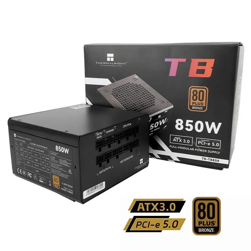 Thermalright TR-TB650W 750W 850Wrated 650W bronze power supply 750W desktop computer chassis 550W host power supply.