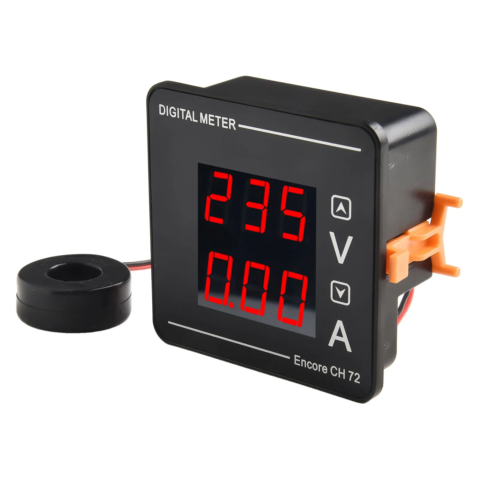Ammeter AC Voltage Meter Current Meter Self-Sufficient Operation for versatile Wire Integration Electrical Monitoring