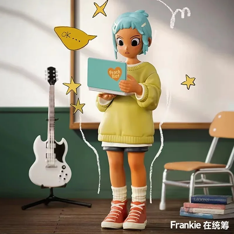 

POP MART Peach Riot Rise Up Series Blind Box Guess Bag Original Toys Doll Cute Anime Figure Ornaments Gift