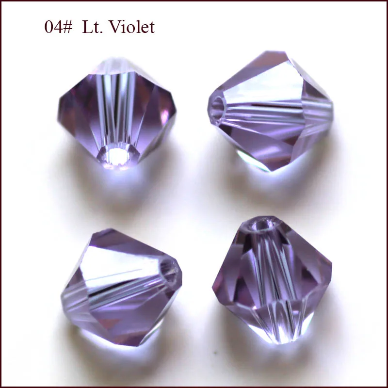 StreBelle AAA Kristall Doppelkegel Perle 5301 200 TEILE/LOS 3MM 4MM 5MM 6MM 8MM 10MM Tschechische Lose Facette Glas Perlen für DIY Schmuck Machen – Detail 7