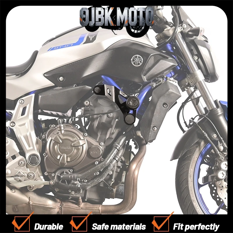 【Perfect fit】For 2025 new Yamaha MT07 bumper, anti drop ball bumper, motorcycle racing bumper modified parts