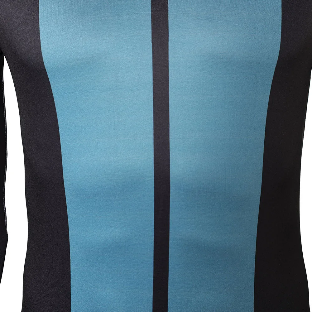 Cartoon Invincibile Mark Grayson Tuta Ognissanti Carnevale Festa Uniforme Giochi di ruolo Abiti per uomo Maschio adulto