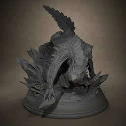 Flying Serpent Miniature Models Dungeons and Dragons 3D Printing Resin Unpainted Tabletop Miniatures Suitable for Pathfinder