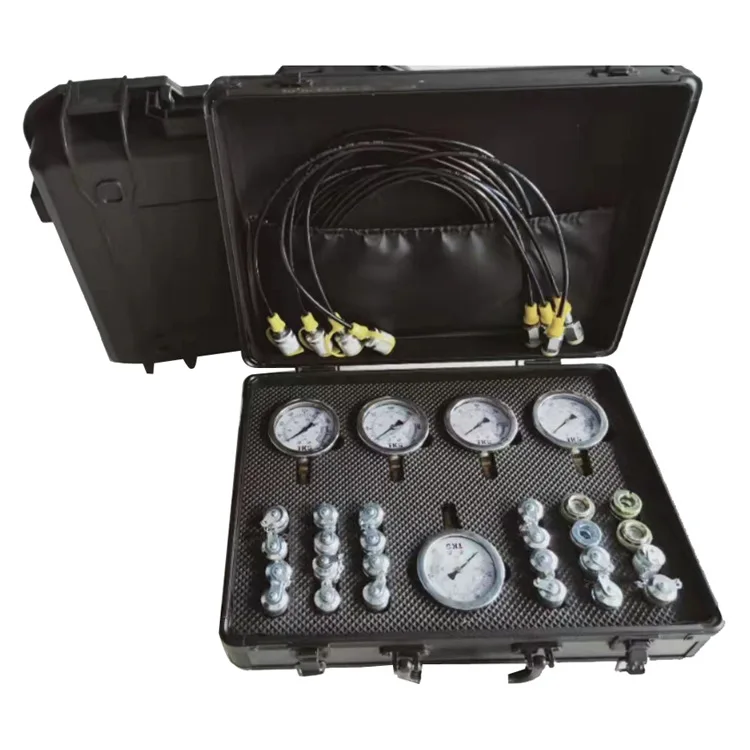 Manometer, Bagger-Manometer, hydraulisches Manometer, geeignet für Baumaschinen und Geräte