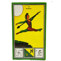 tarot of ceremonial magick A 78 Tarot cards Divination Deck English Versions Edition Oracle Board Playing Game For Party