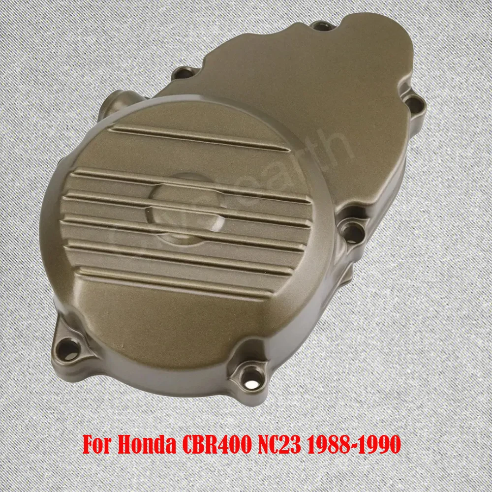 Cubierta del motor del estator de la motocicleta cárter lado izquierdo protección del motor carcasa compatible con Honda CBR400 CBR400RR NC23 1988 - 1990