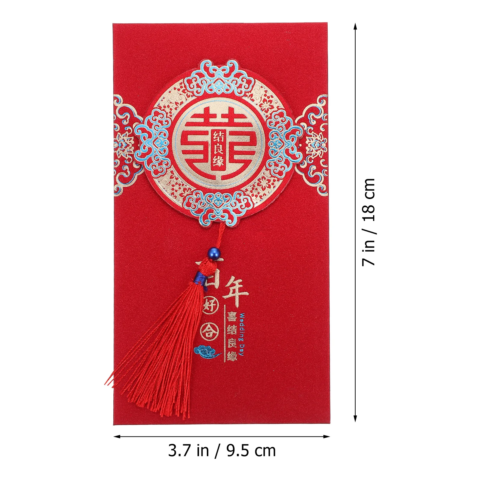 12Pcs Red Packet Wedding Supplies Money Envelope for Special Occasions Chinese Style Elegant Design Unfolded Currency Compatible