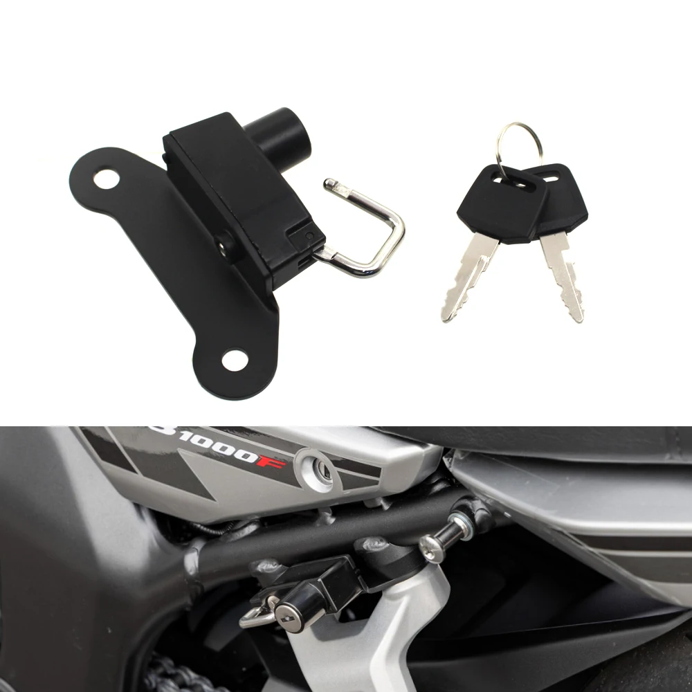 Motorcycle For Honda CB1000F CB 1000 F 2025 2026 Helmet Lock Kit Helmets Security Anti-Theft Lock Rust-Proof Aluminum