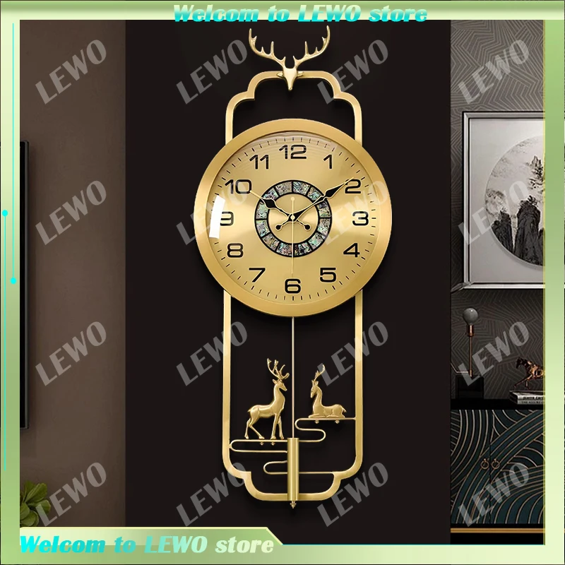 

Gold Quartz Wall Clock Modern Design Luxury Digital Classic Wall Clock Vintage Office Reloj De Pared Para Sala Room Decorarion