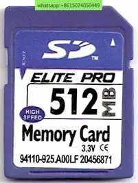 Original SD 512M SD card 512MB Small capacity test with one-year warranty for old camera.