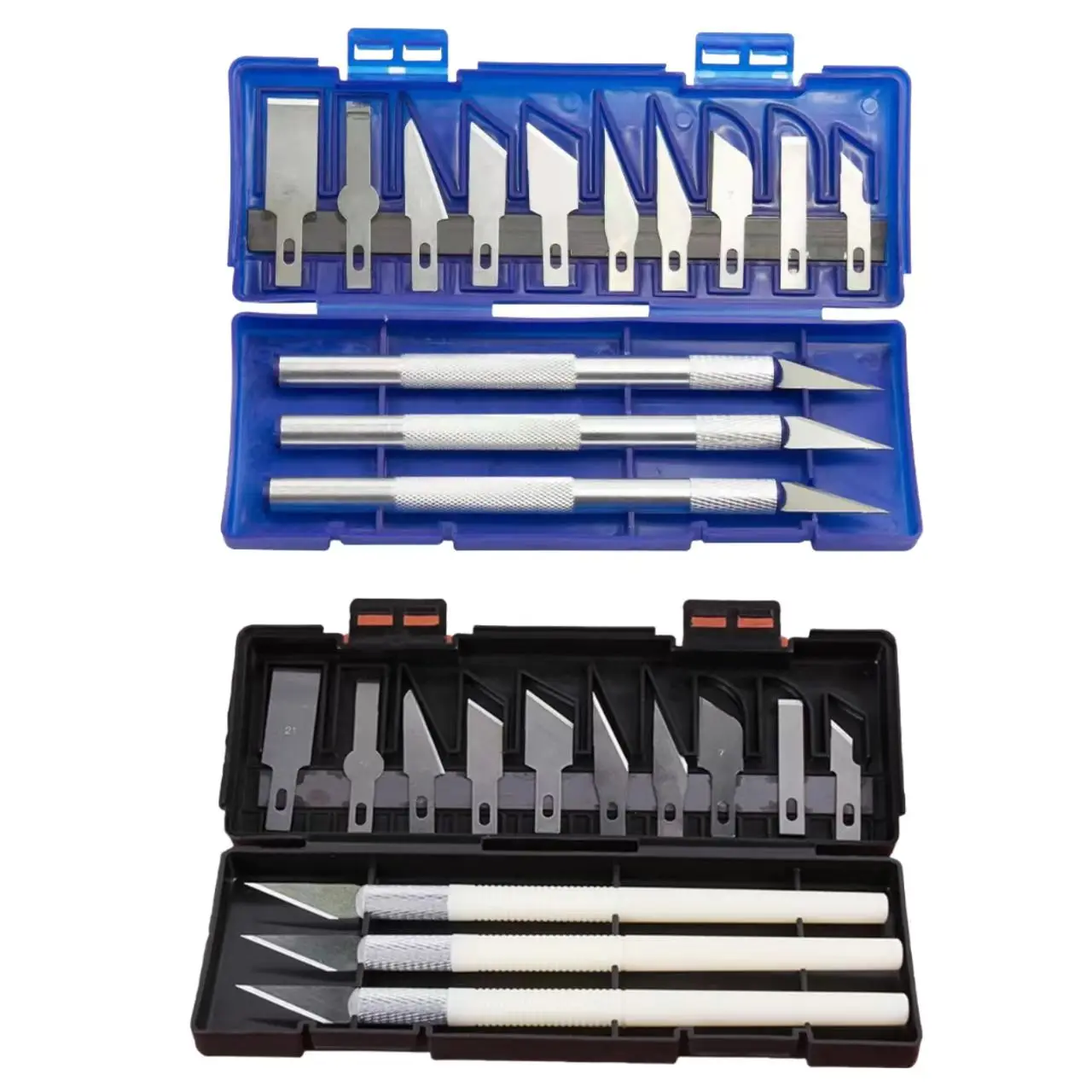 

Набор инструментов для резьбы из алюминиевого сплава, 13 предметов: ножи для обрезки/шлифовки/развешивания для резки бумаги, 3D-модели и изготовления фигурок