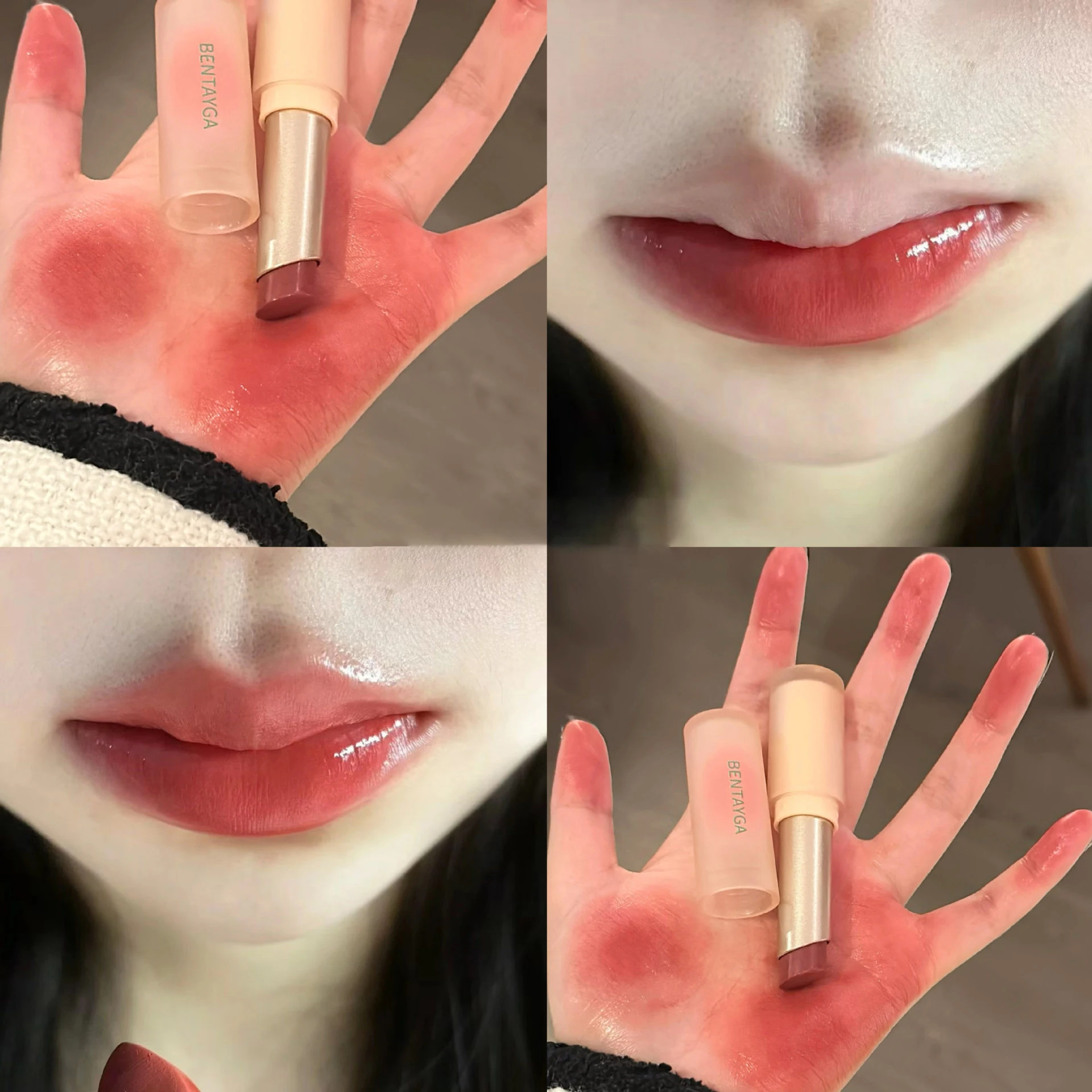 Crystal Jelly Lipstick Sexy Red Moisturizing Mirror Water Light Solid Lip Gloss Peach Pink Lip Glaze Tint Beauty Makeup Cosmetic