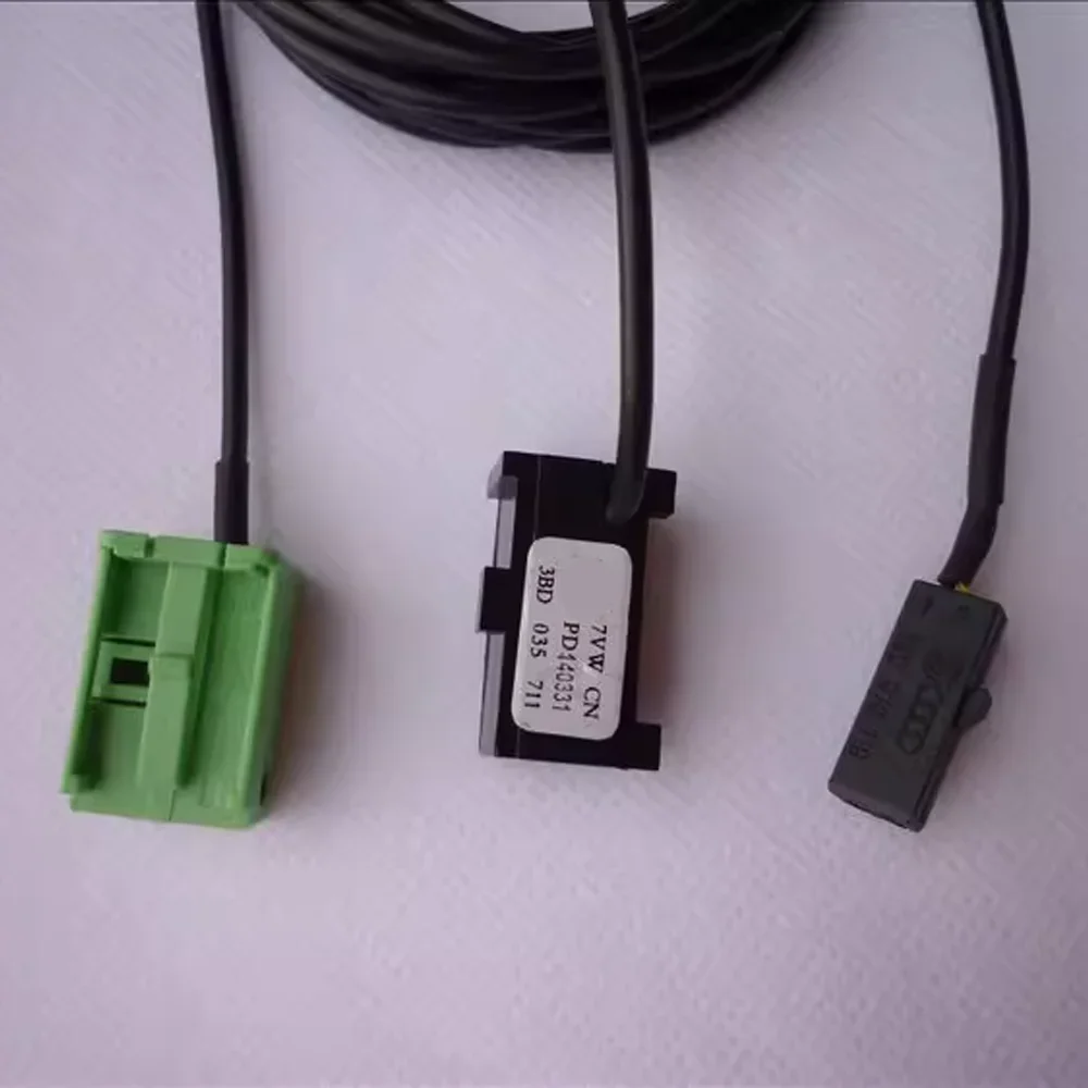 For V W RNS315 RNS510 MFD3 Futural Digital Car Phone Microphone Harness Cable MIC Hands-free Device Compatible