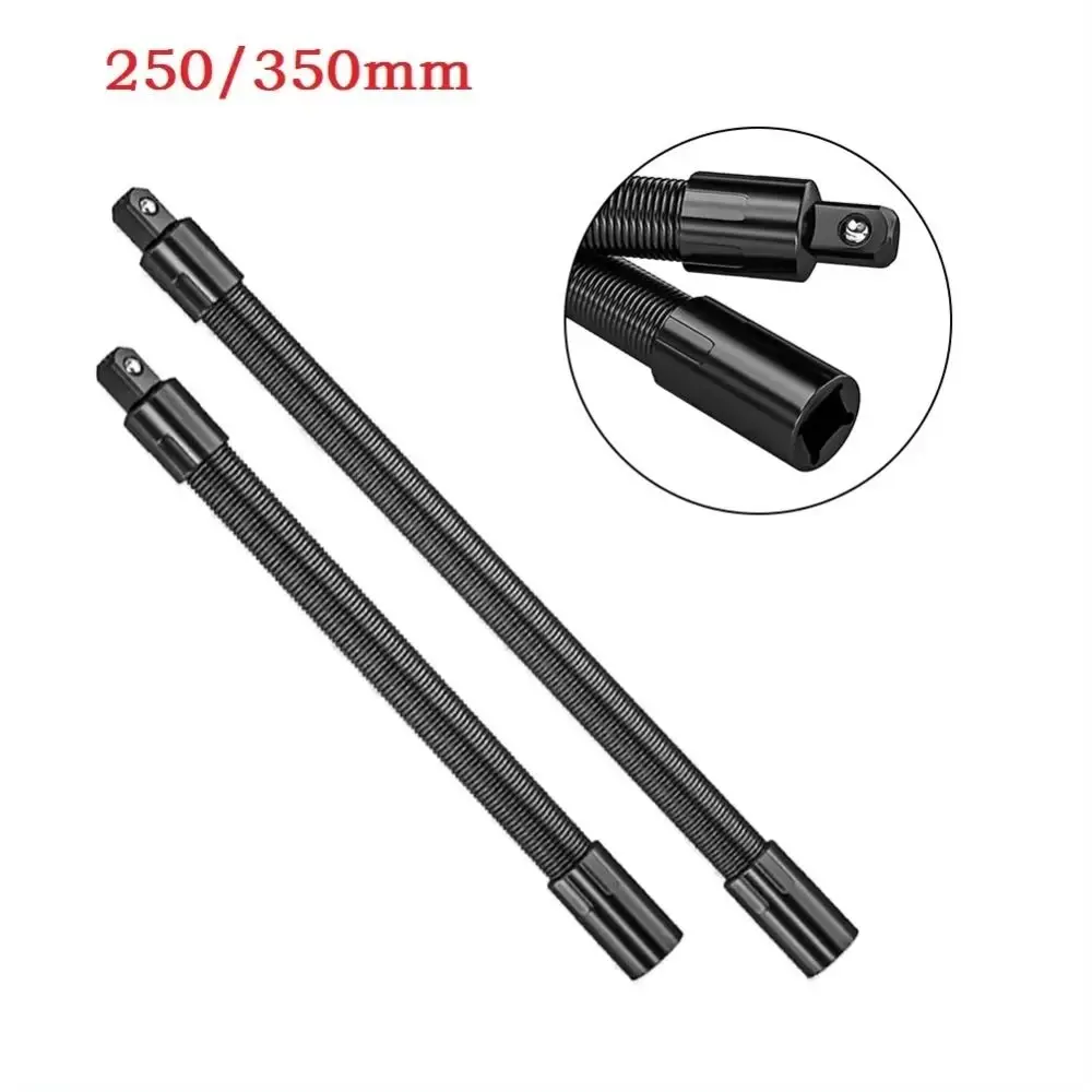 Barra de extensión de enchufe de 12,5mm, accesorios de herramientas eléctricas, varilla adaptadora de enchufe de resorte, llave Flexible Universal, varilla de conexión para llave