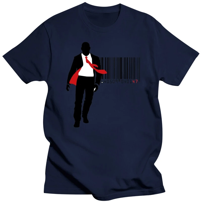 Hitman Agent 47  T shirt Hitman for man Tees Popular Casual Fashion Nice Short-sleeved New Arrival Top design Camiseta