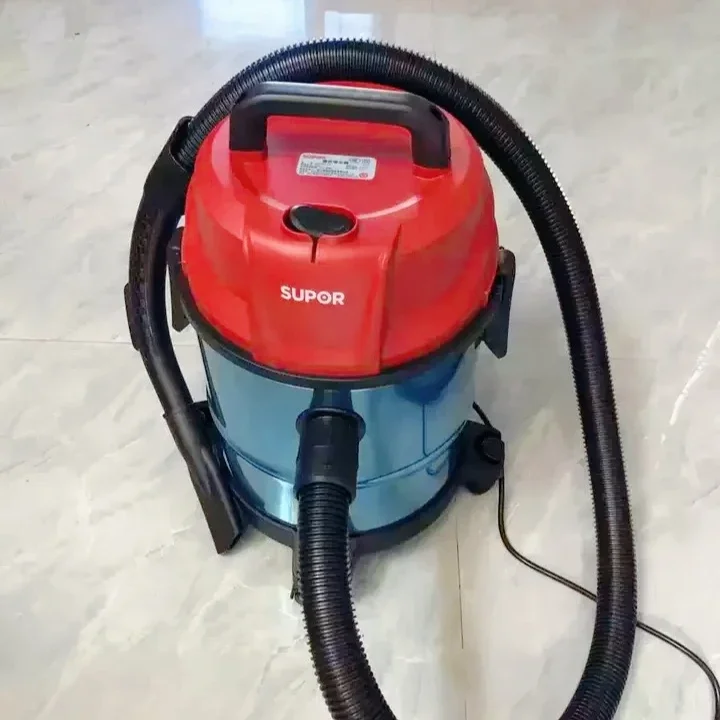 Barrel-Type Vacuum Cleaner Large Suction Industrial Household Handheld High Power Dust All-in-One Machine