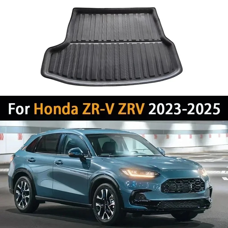 

For Honda ZR-V ZRV ZR V 2023 2024 2025 Car Rear Trunk Mat Waterproof Floor Liner Luggage Tray Boot Carpet Easy Clean Accessories
