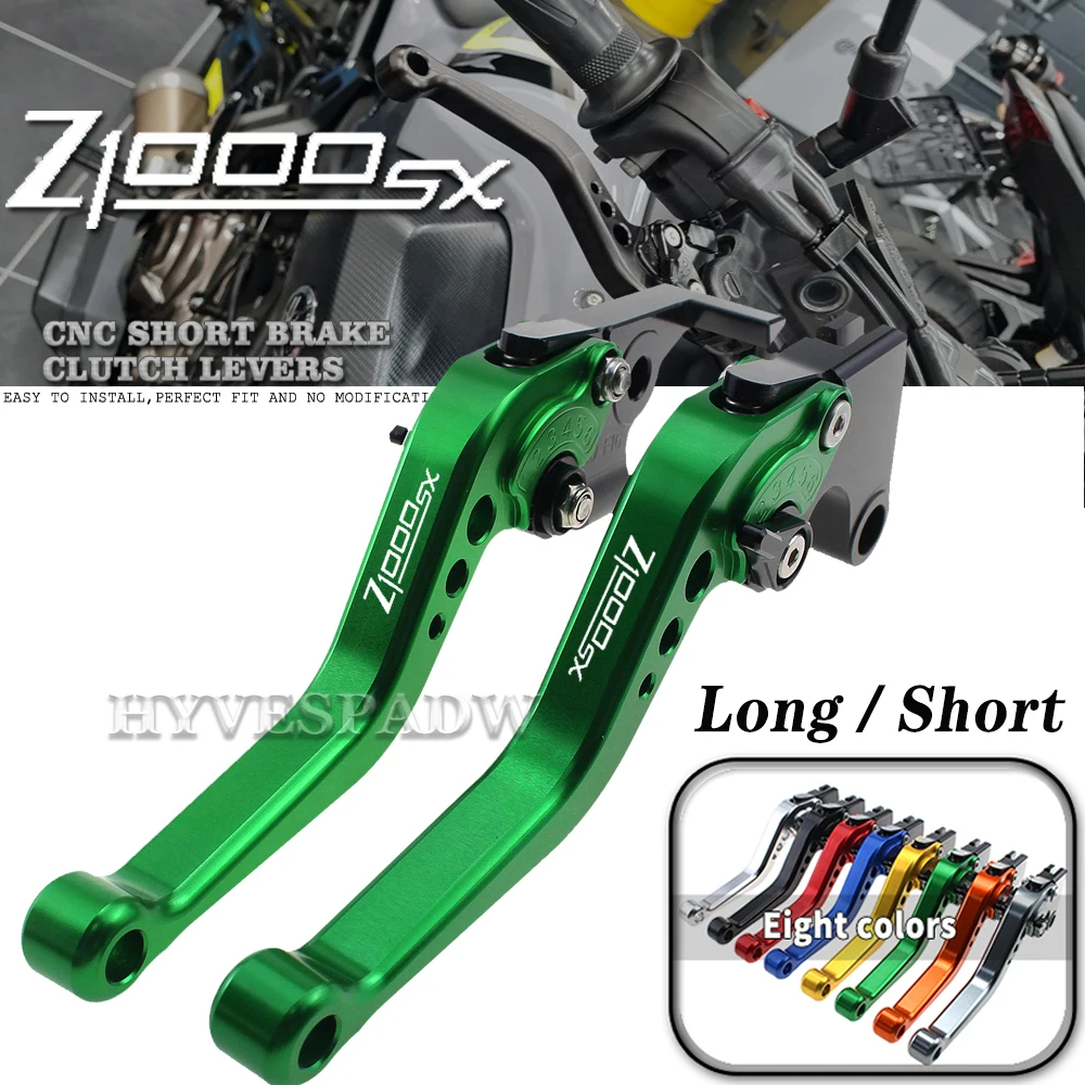 

Motorcycle Adjustable Handles Lever Long / Short Brake Clutch Levers For Kawasaki Z1000 SX Z1000SX/Tourer NINJA 1000 2017-2020