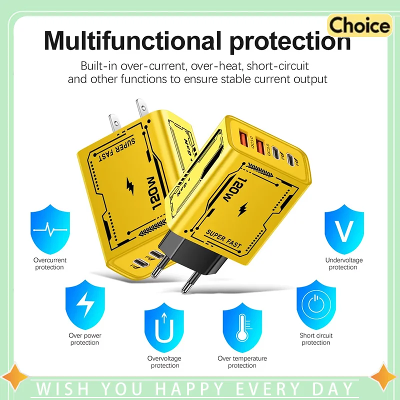 120W Usb Pd Charger…