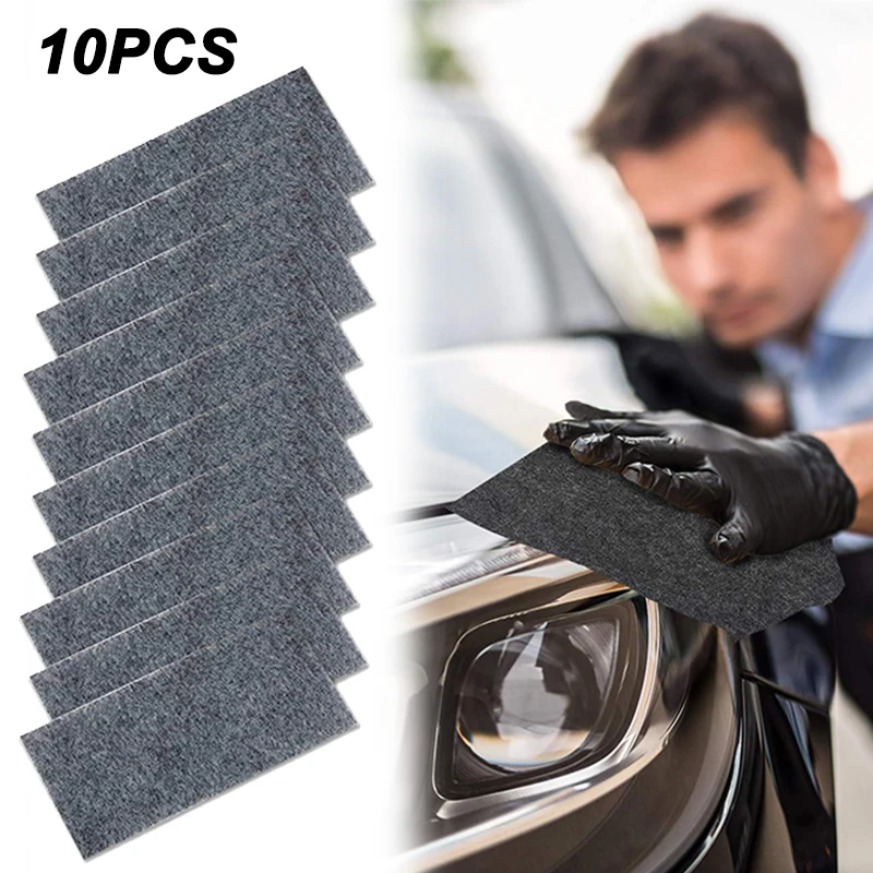 10PCS Nanosparkle Car Scratches Repairer Rust Removal Car Paint Polishing Car Cleaner Nano Sparkle Erase Scratch Remover