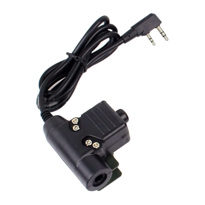 

2 Pin Adapters for U94 PTT Headsets with Push to Talk Button Adapters Cable Dropship