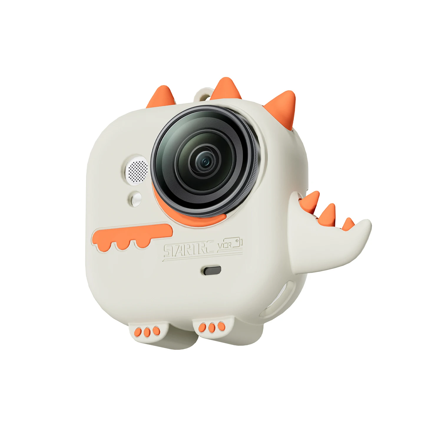 

STARTRC Soft Silicone Rubber Cartoon Camera Body Case For Insta360 Go Ultra Accessories Shockproof Cover With Anti-Lost Rope