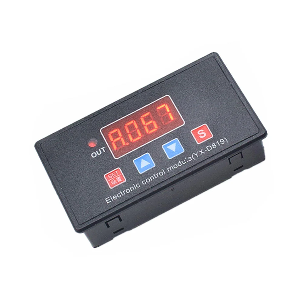 

YX-D819 DC5V/12V/24V Time Relay Delay Timing Module Signal Trigger Cycle Delay Power Off Count Control Time Delay Relay Module