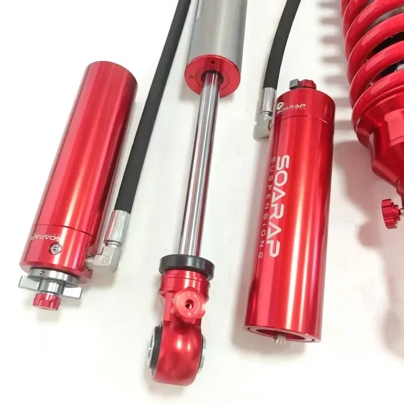 SOARAP Best Performance Coil Over off Road Shock Absorbers with Compression Rebound Dual Speed Adjustable for Toyota Hilux