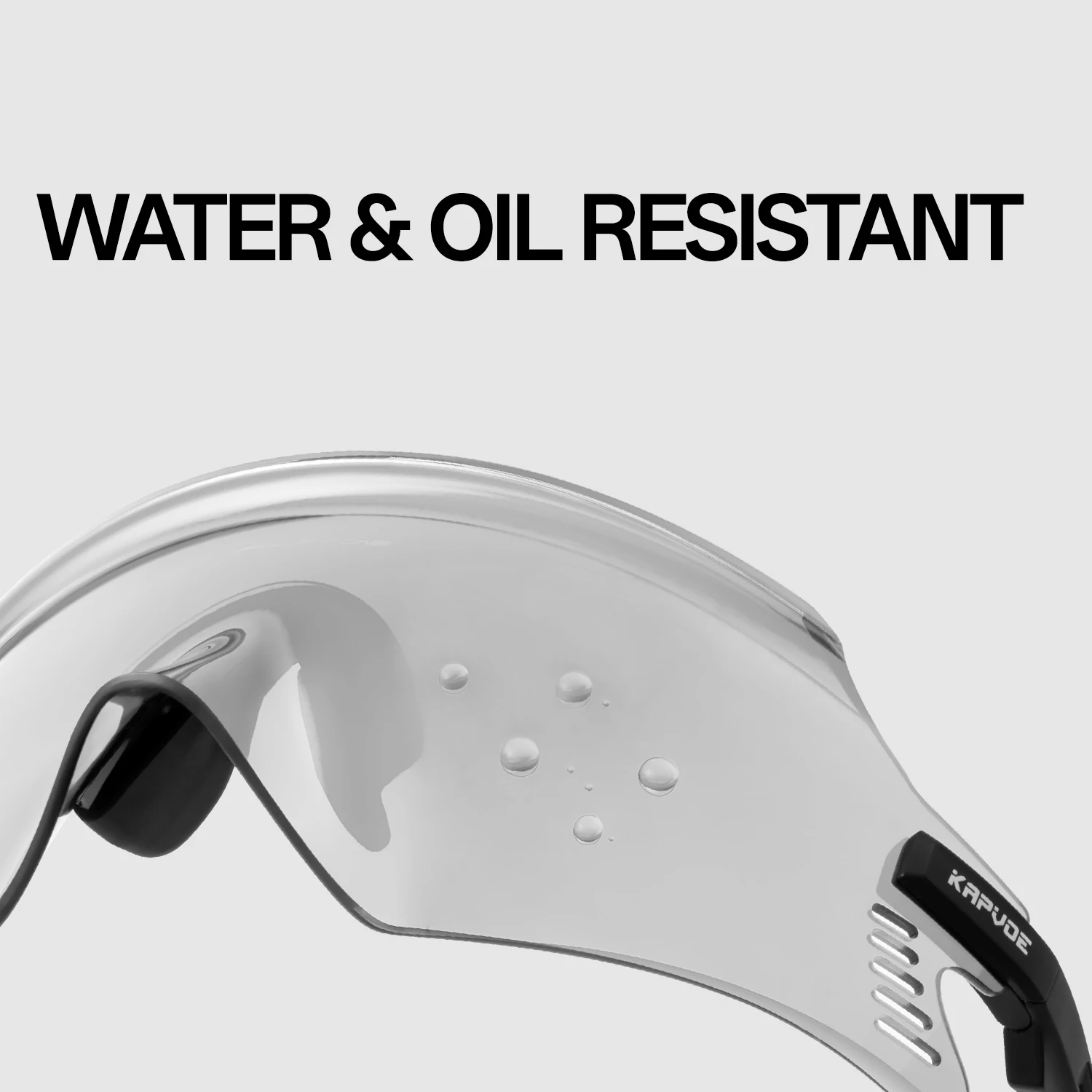 Kapvoe MTB Frameloze Fietsbril UV400 Bescherming Zonnebril Heren Dames Sport Meekleurende Brillen Outdoor Rijbril